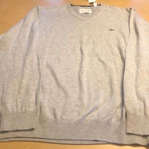 Men Lacoste v neck sweater